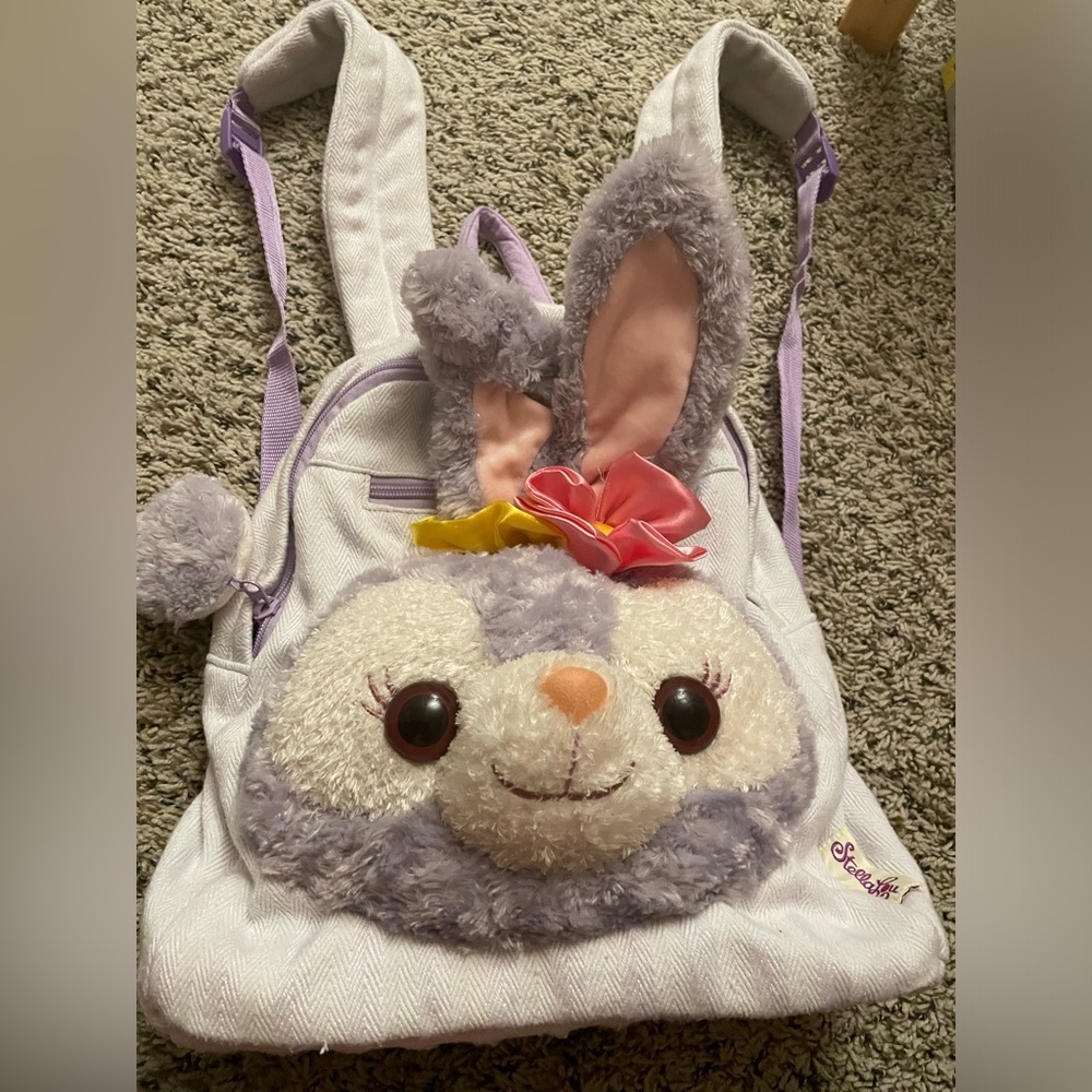 Cute Bunny Backpack with Plush Ears